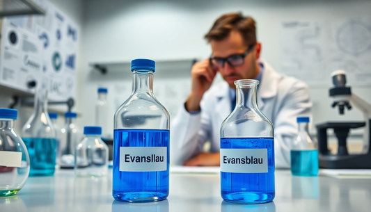 Evansblau – Eigenschaften, Laboranwendungen und Sicherheit