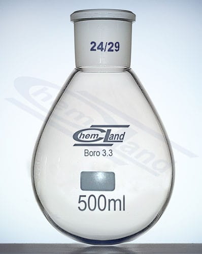 WARCHEM Birnenflasche mit 10 ml Verbindung und Mantel, medizinisches Zubehör für präzise Anwendungen, klare Sicht auf das Produkt