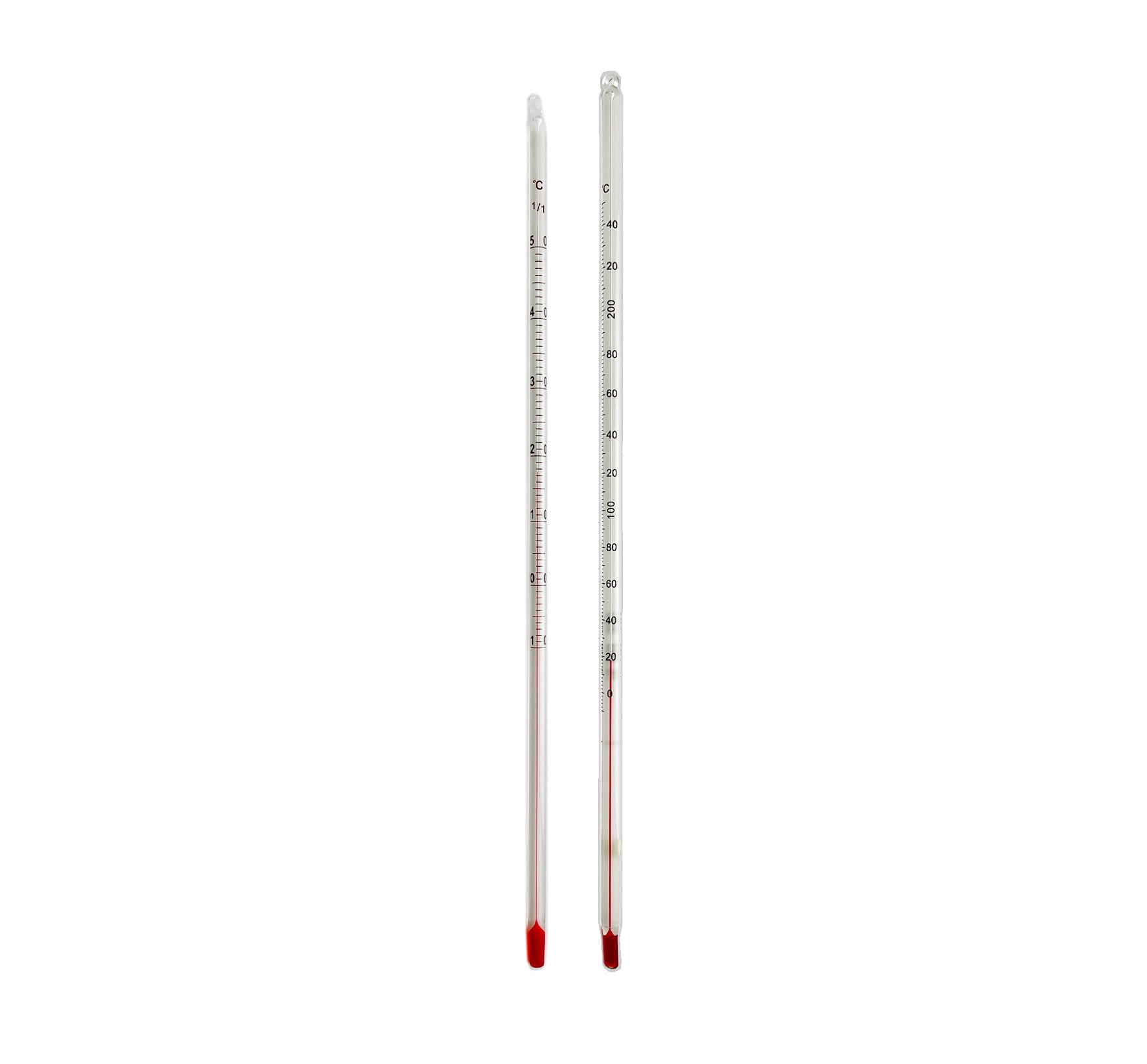 WARCHEM Baguette-Thermometer zeigt die Temperatur einer Baguette im Holzofen, mit klarer Skala und Edelstahlgehäuse.