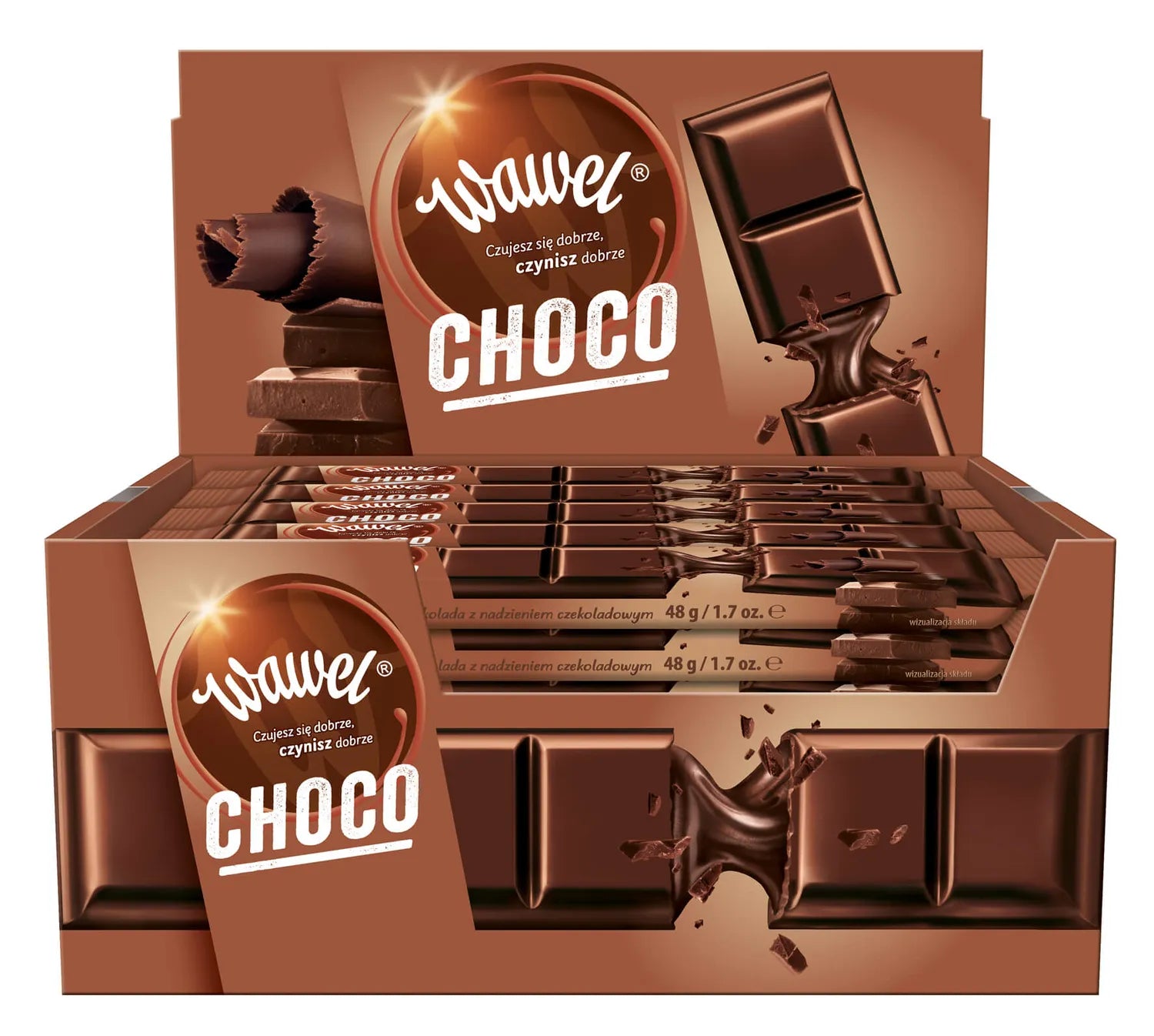 Choco Wawel Mini-Schokolade 30x48g - Biolaboratorium