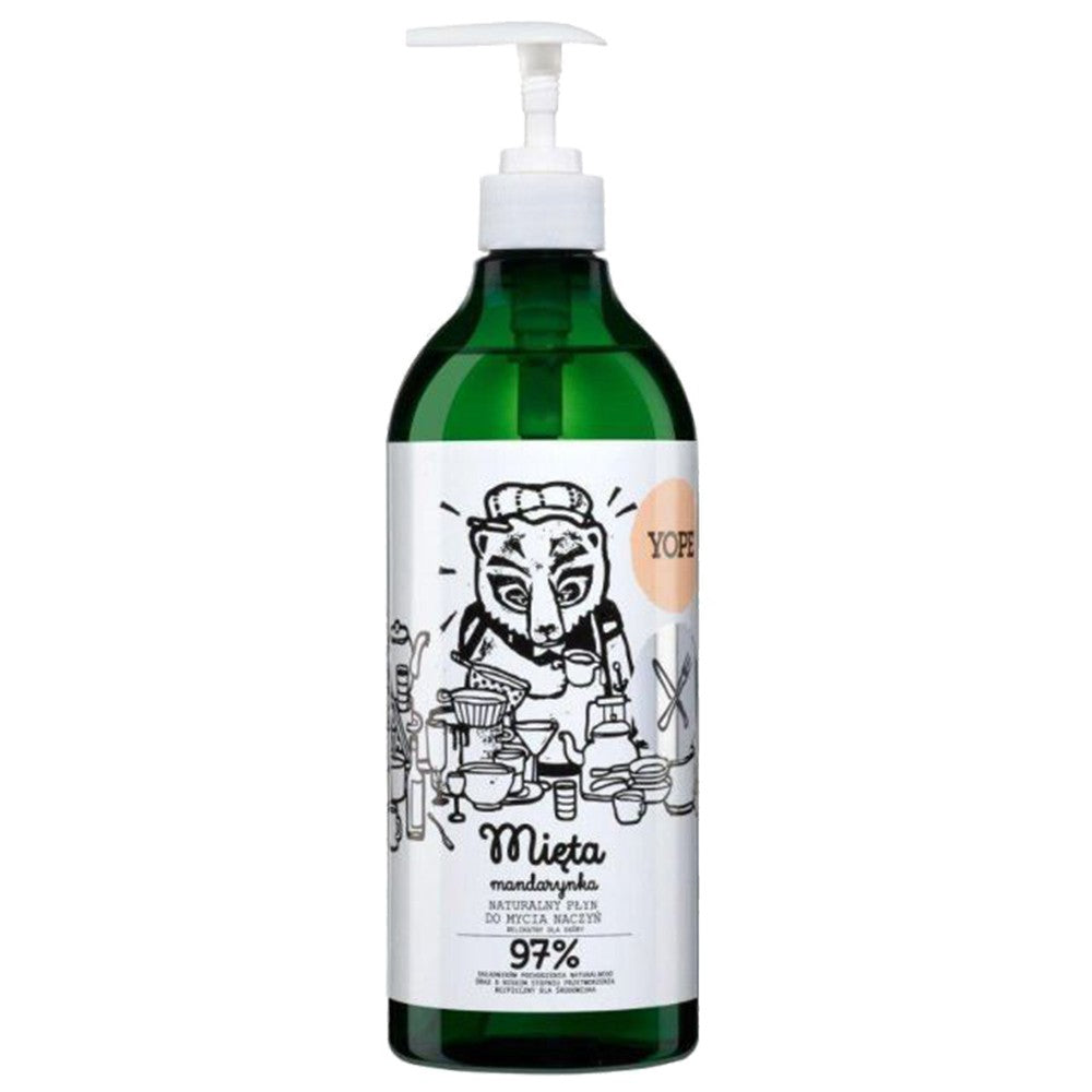 Natürliches Geschirrspülmittel Minze und Mandarine 750 ml - YOPE - Biolaboratorium