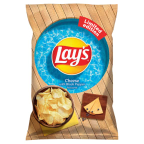 Lay's Chips mit Käse und schwarzem Pfeffer, 140 g - Biolaboratorium