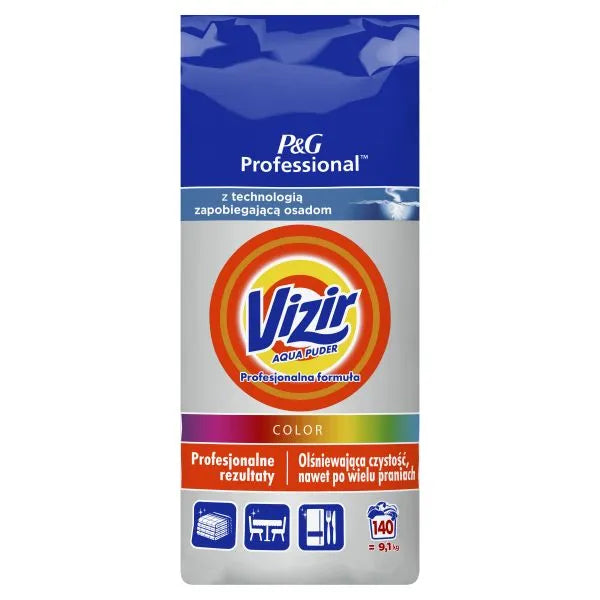 Waschpulver Professional Color Vizir 9,1 kg (140 Wäschen) - Biolaboratorium