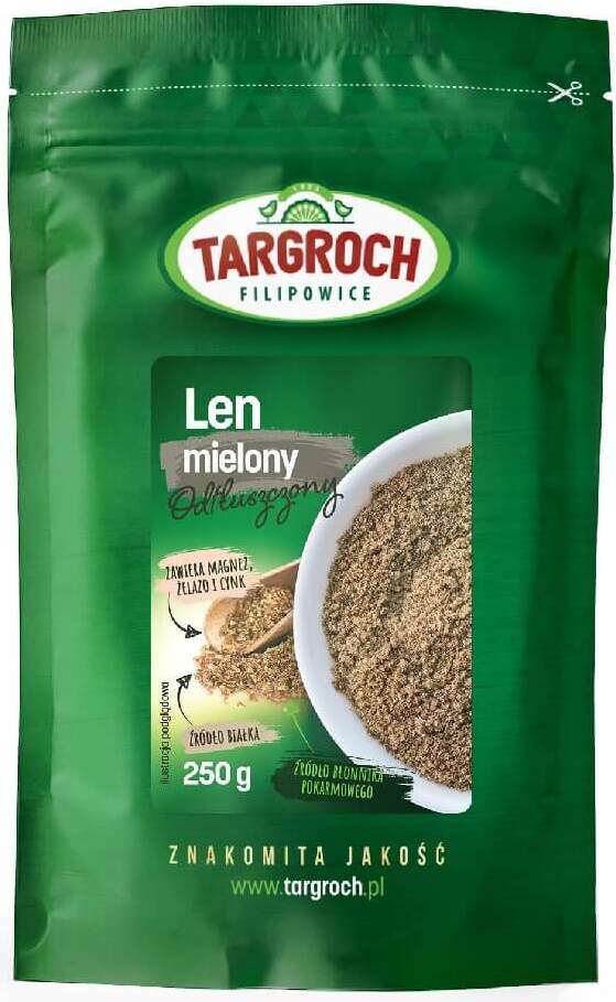 Gemahlener Leinsamen 250 g Targroch MHD: 11-2026