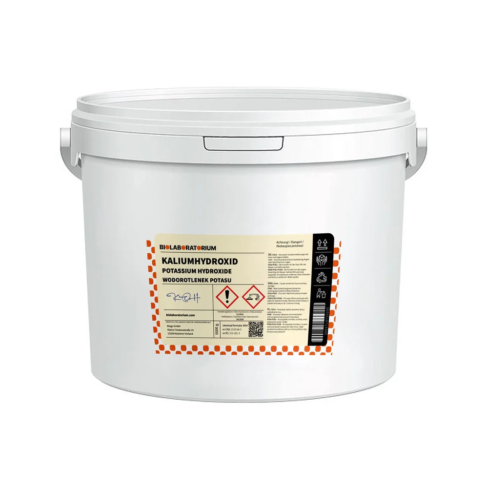 Kaliumhydroxid 25kg BIOLABORATORIUM - Biolaboratorium