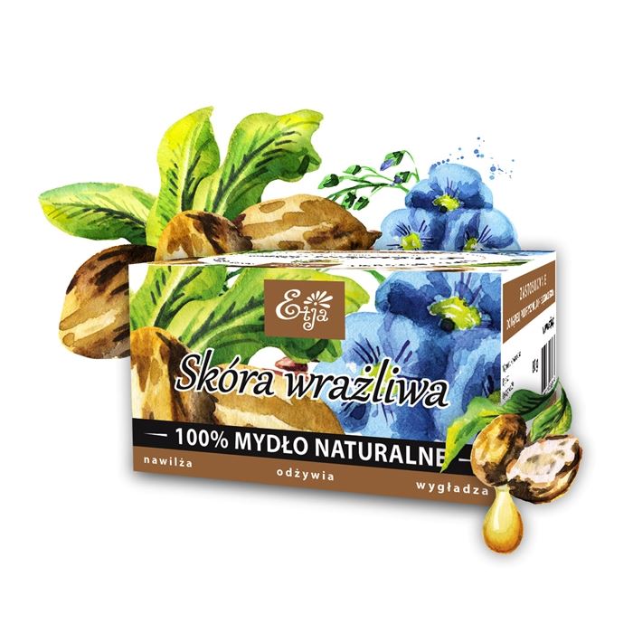 Natürliche Kaliseife mit Sheabutter 80g ETJA - Biolaboratorium