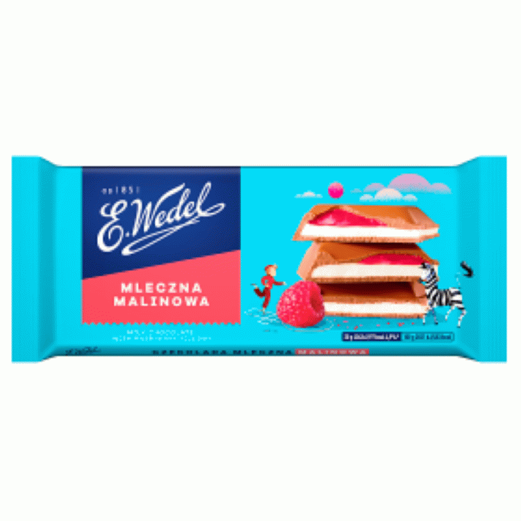 Himbeerschokolade gefüllt mit E. Wedel 100g - Biolaboratorium