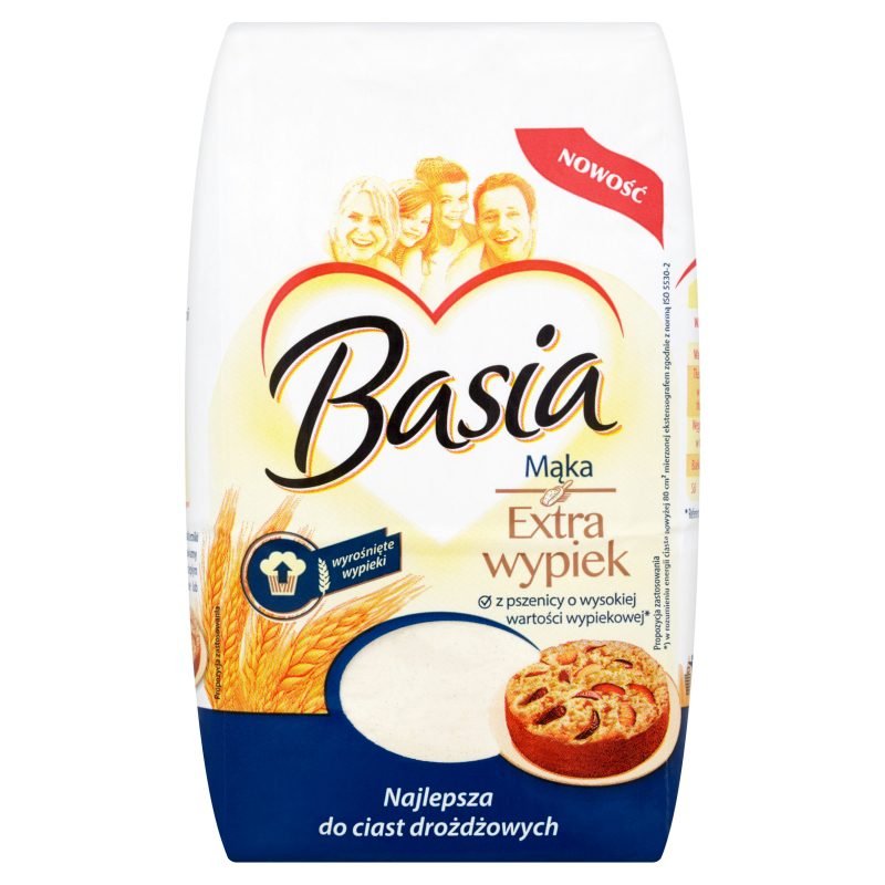 BASIA MEHL EXTRA BACKWEIZEN TYP 550 1 KG - Biolaboratorium