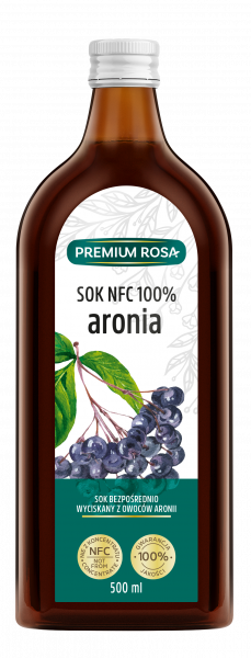 Aroniasaft 500 ml PREMIUM ROSA - Biolaboratorium