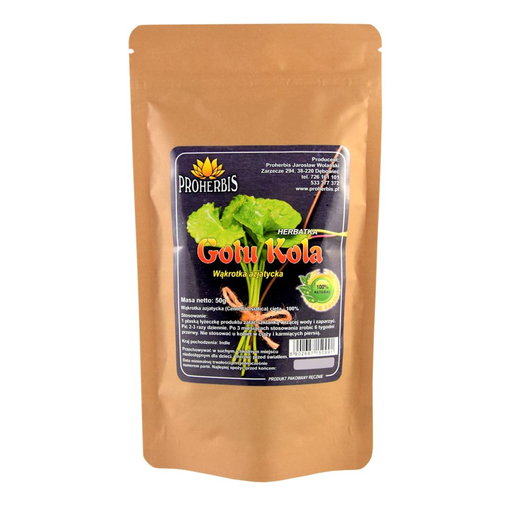 Gotu kola - Asiatischer Wassernabel 50g PROHERBIS - Biolaboratorium