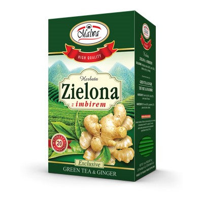 Grüner Tee + Ingwer Fix 20 x 15g SPITZE - Biolaboratorium