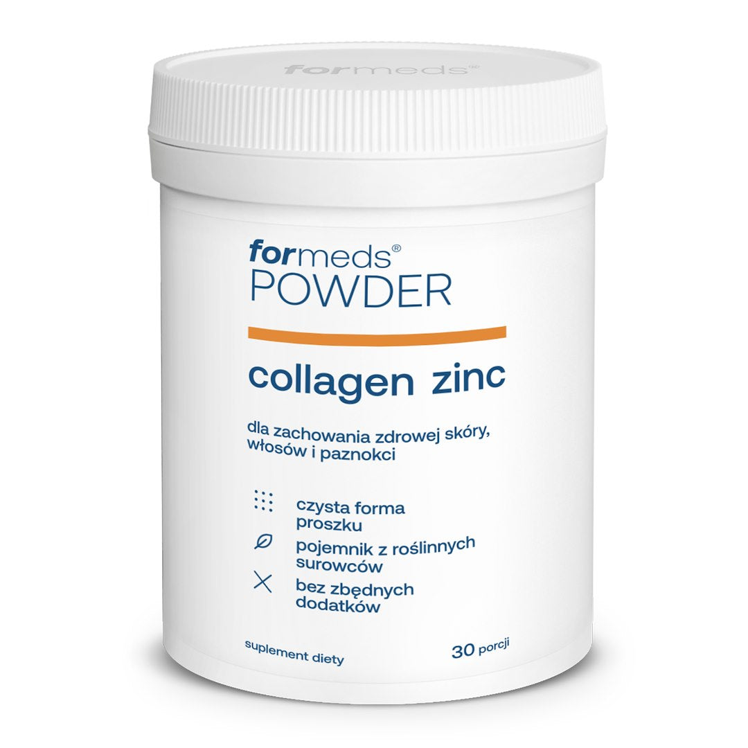 ForMeds Powder COLLAGEN ZINC Kollagen und Zink 30 Portionen MHD: 11-2026