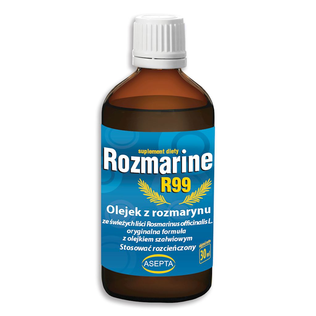 Rozmarine r99 30ml - Rosmarinöl + ASEPTA Salbeiöl - Biolaboratorium