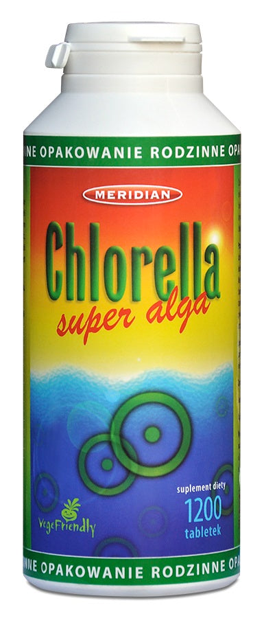Chlorella Pressalge 1200tab. (gebrochene Zellwand) MERIDIAN - Biolaboratorium