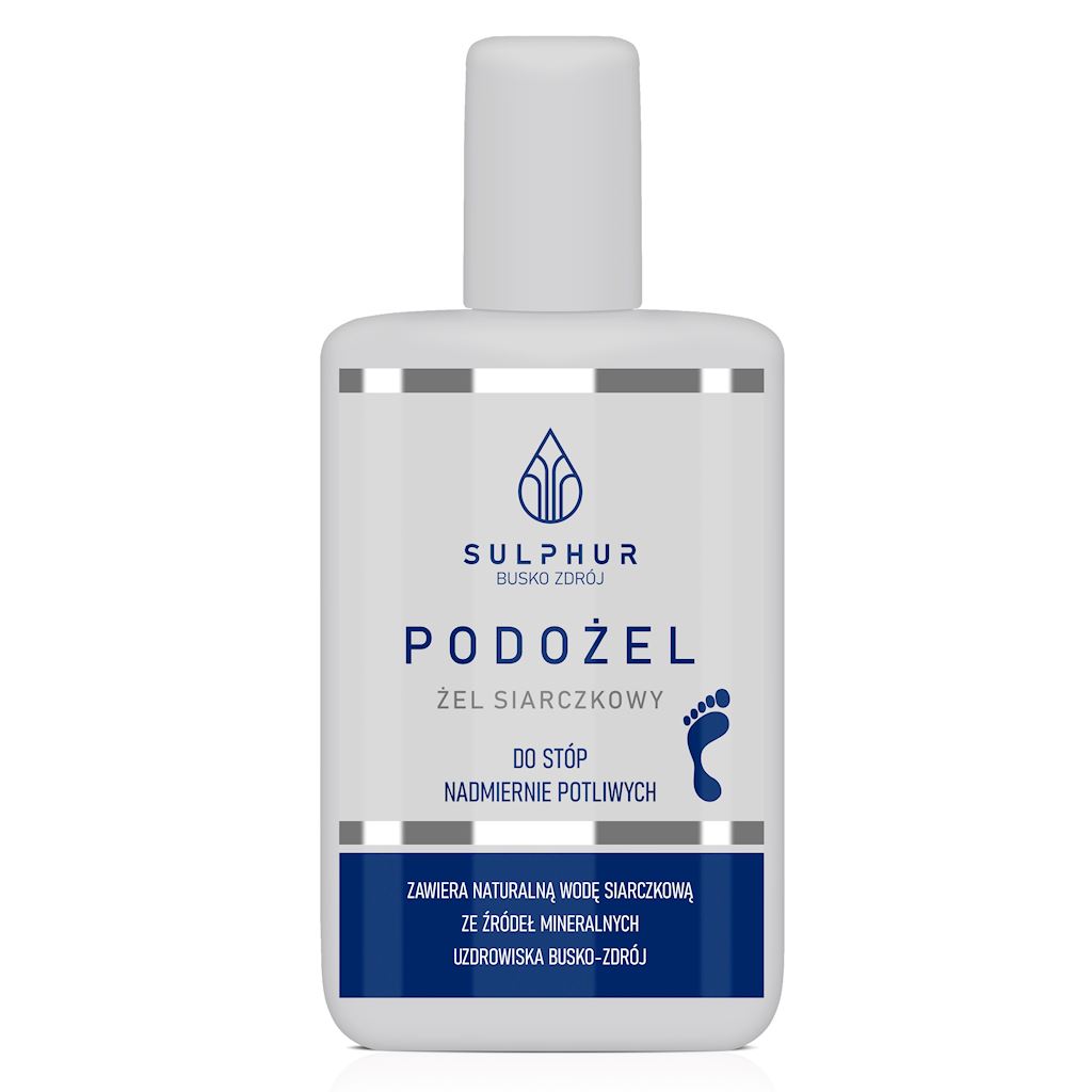 Podożel Sulfid-Gel für übermäßig schwitzende Füße 135g SULFUR - Biolaboratorium