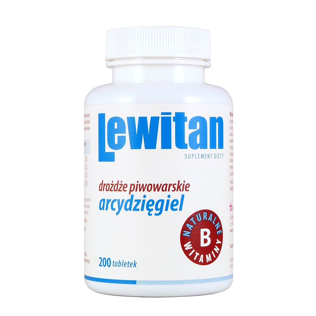 Levitan + Engelwurz - Bierhefe 200 tab. JAHRHUNDERT - Biolaboratorium