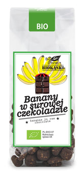 Bananen in Rohschokolade BIO 100 g - BIO PLANET - Biolaboratorium