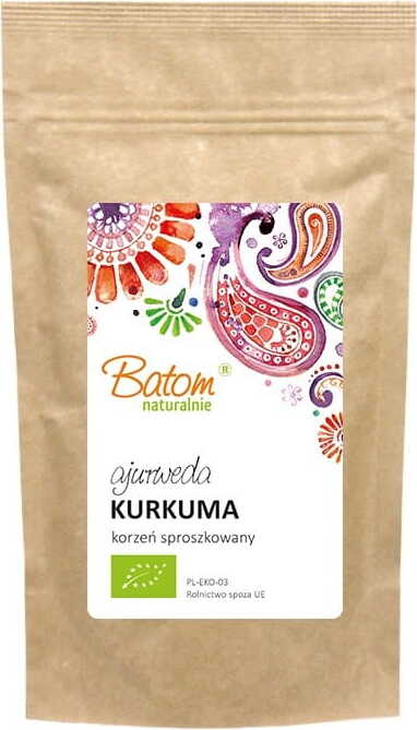 GEMAHLENES BIO-KURKUMA 300 g – BATOM MHD: 11-2026
