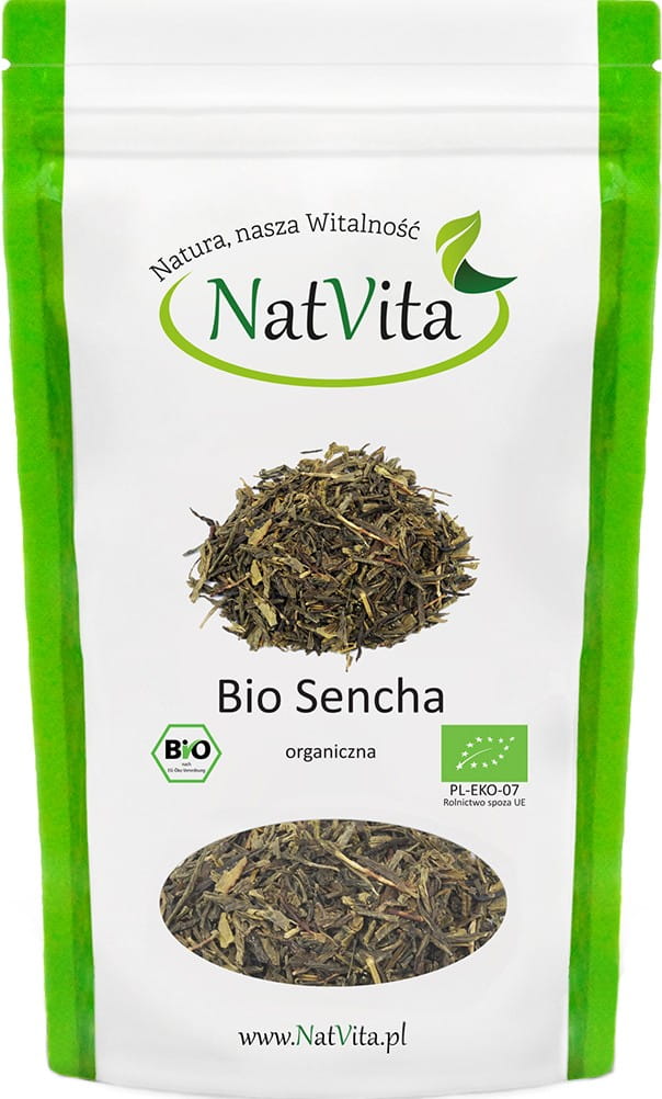 Bio-Sencha-Grüntee 100 g NatVita MHD: 09-2026