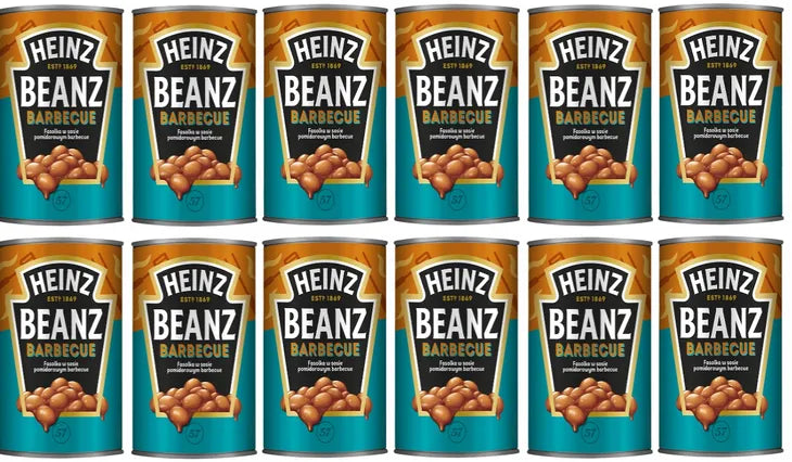 HEINZ GRILLBOHNEN IN TOMATENSAUCE 390 G 12 STUCK - Biolaboratorium