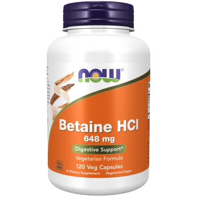 Betain HCL 648mg 120vKapseln. JETZT LEBENSMITTEL - Biolaboratorium
