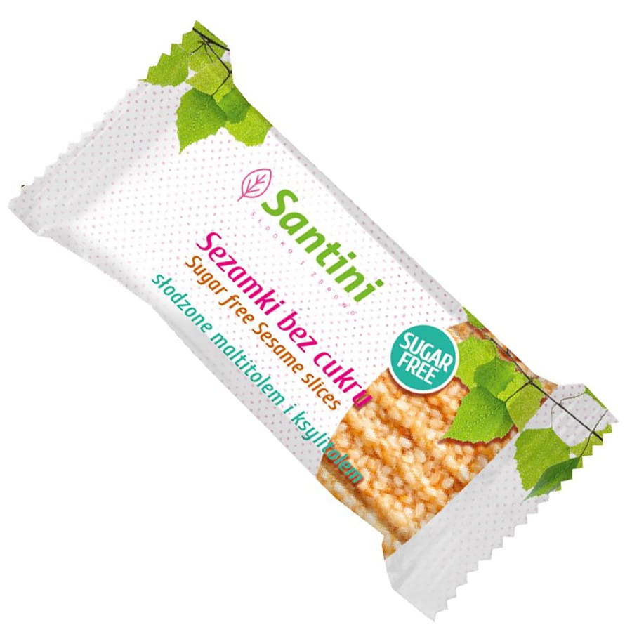 Zuckerfreie Sesamkringel von Santini, 27 g MHD: 10-2026
