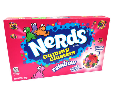 Nerds Gummibonbons Regenbogen 85 g - Biolaboratorium