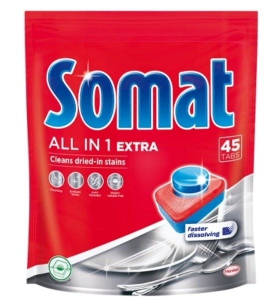 Somat All in One Extra Spülmaschinentabs 45 Stk. - Biolaboratorium