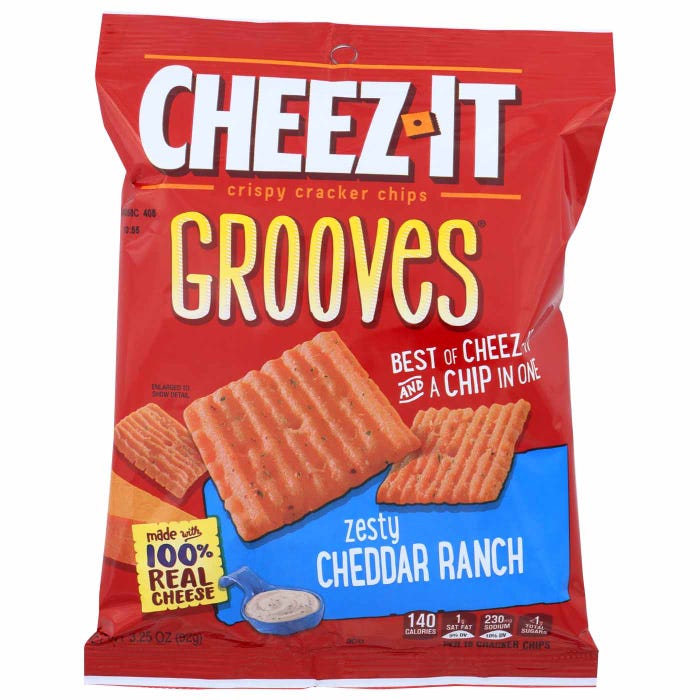 Cheez IT Grooves Würziger Cheddar Ranch 255 g - Biolaboratorium