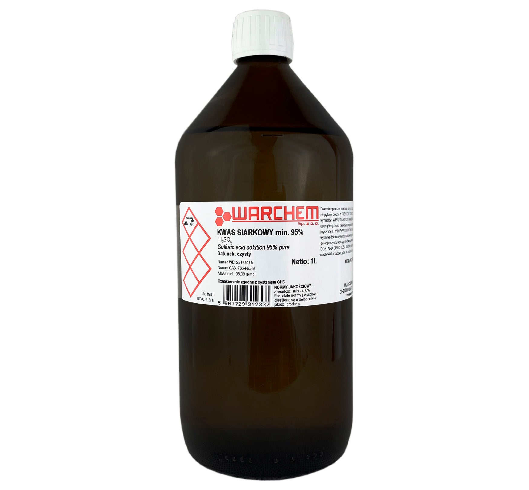 SCHWEFELS URE 95 Rein 1L WARCHEM SCHWEFELS URE 95 Rein 1L WARCHEM