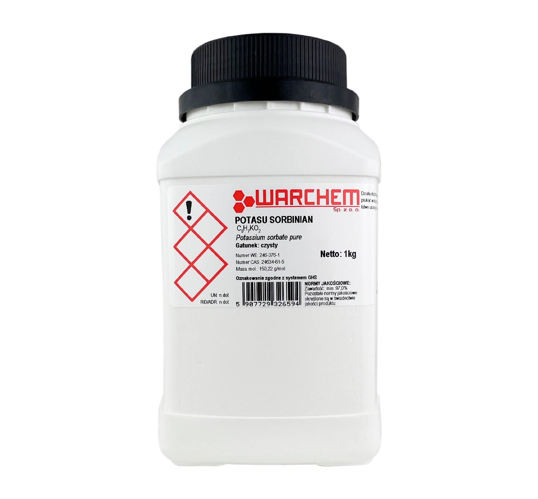 POTASSIUM HYDRODIFLUORIDE - rein 500g WARCHEM main image 1