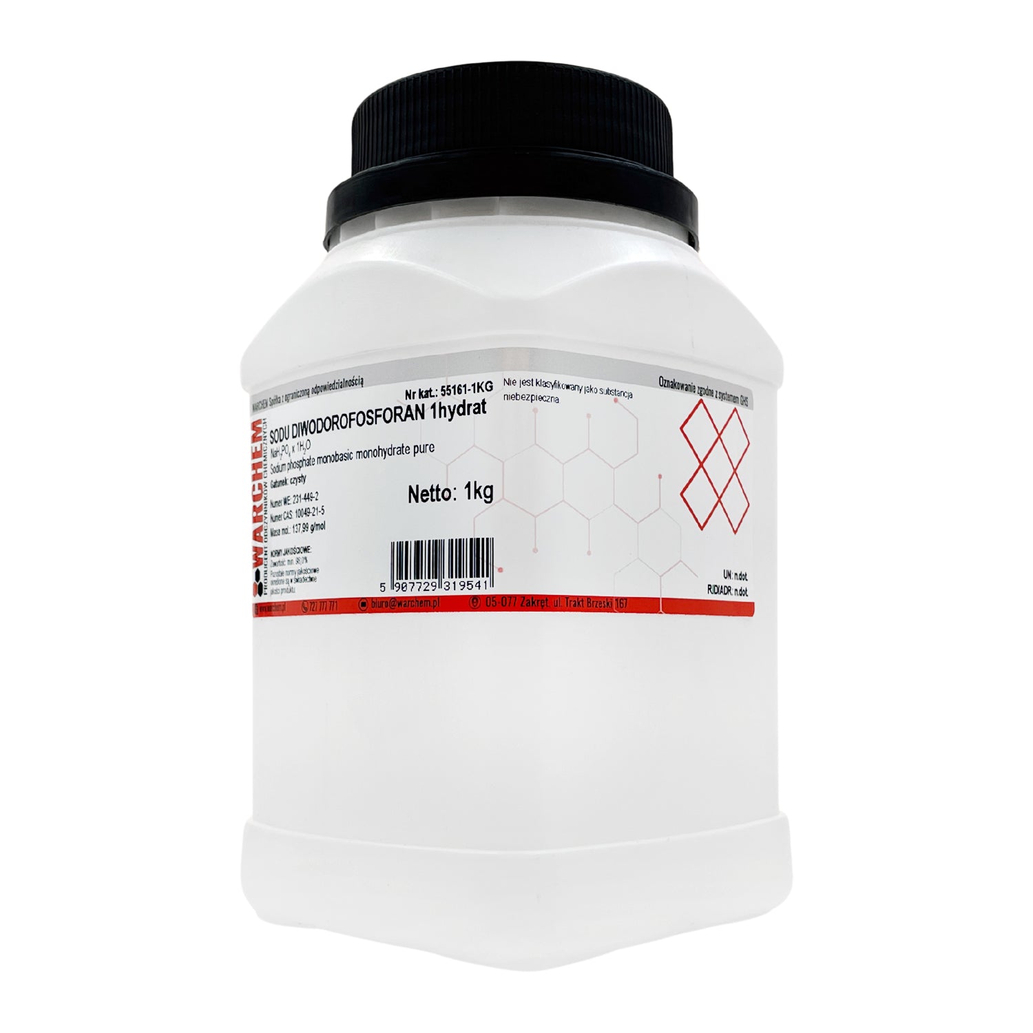 Natriumhydrogenphosphat 10hydrat - CZDA 1kg WARCHEM main image 1