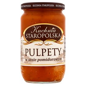 ALTE POLNISCHE KÜCHE FLEISCHBÄLLCHEN IN TOMATENSAUCE 700G - Biolaboratorium