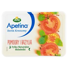 ARLA APETINA FRISCHKÄSE, TOMATEN UND BASILIKUM 125 G - Biolaboratorium