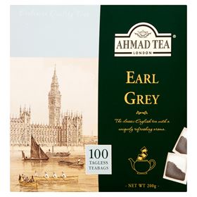 AHMAD TEE EARL GREY SCHWARZTEE 100 BEUTEL - Biolaboratorium