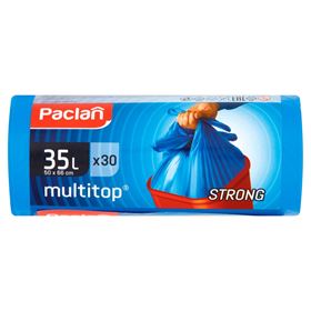 PACLAN STRONG MULTITOP ABFALLSÄCKE 35 L 36 STÜCK 4 PACKUNGEN - Biolaboratorium