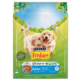 FRISKIES VITAFIT JUNIOR HUNDEFUTTER MIT HÜHNCHEN UND GEMÜSE 3 KG - Biolaboratorium