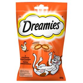 DREAMIES ERGÄNZUNGSFUTTER MIT KÖSTLICHEM HÜHNCHEN 60 G - Biolaboratorium
