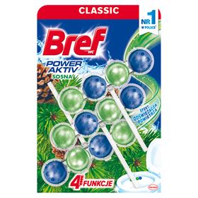 BREF WC POWER AKTIV WC-ANHÄNGER KIEFERWALD 50 G 3 STÜCK - Biolaboratorium