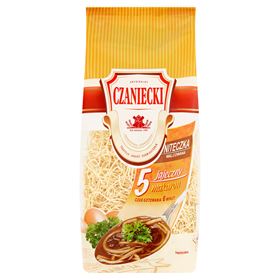 CZANIECKI 5 EI-NUDELN GEROLLTER FADEN 500 G - Biolaboratorium