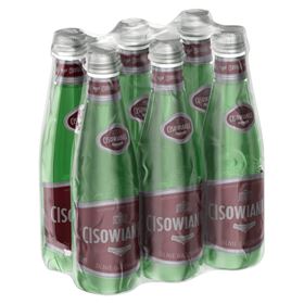CISOWIANKA NATÜRLICHES MINERALWASSER STARK KOHLENSTOFFARMES NATRIUM 300 ML 6 STÜCK - Biolaboratorium