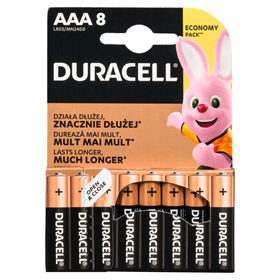 DURACELL AAA ALKALINE BATTERIEN 8STK - Biolaboratorium