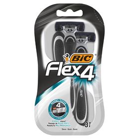 BIC FLEX 4 COMFORT EINTEILIGER SPARER 3 STÜCK - Biolaboratorium