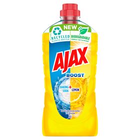 AJAX BOOST REINIGUNGSFLÜSSIGKEIT BACKSODA + ZITRONE 1 L - Biolaboratorium
