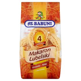 AS OMA NUDELNESTS 4 - EIERFADEN 400 G - Biolaboratorium