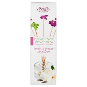 Duftender Kleiderschrank-Lufterfrischer mit farbenfrohen Dekorationen aus Jasmin und Sandelholz, 50 ml - Biolaboratorium