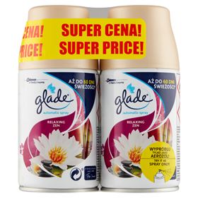 GLADE BY BRISE AUTOMATISCHER SPRAY JAPANISCHER GARTEN-LUFTERFRISCHER 269 ML 2 STÜCK - Biolaboratorium