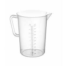 HENDI POLYPROPYLEN-MASSGRADUIERUNG 2 L - Biolaboratorium