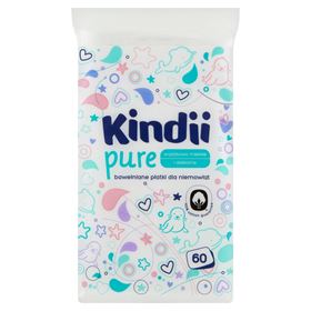CLEANIC KINDII BABY SENSITIVE Wattepads für Babys, 60 Stück - Biolaboratorium