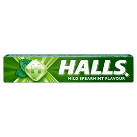 HALLS MILD SPEARMINT-SÜSSIGKEITEN 33,5 G - Biolaboratorium